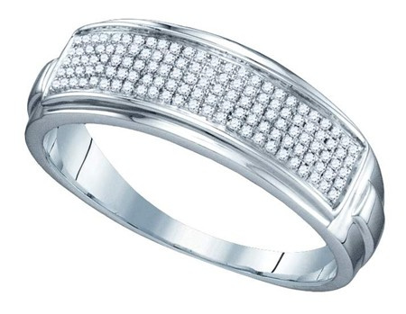 0.25CTW Diamond Micro Pave Mens Band  CSSSMB1028/W